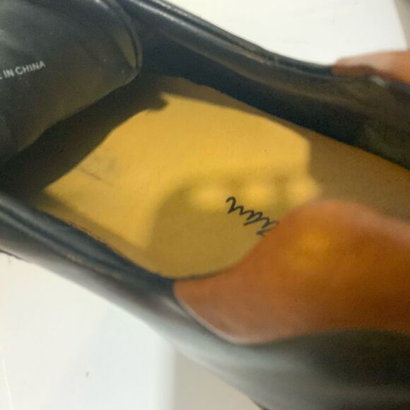 Cole Haan Black Leather Zeno Lace Up Mens Oxford Loafer Dress Shoes main image 7